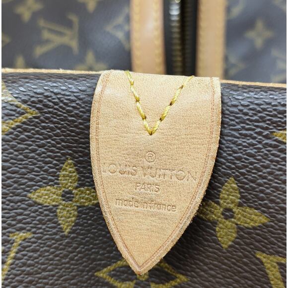 Louis Vuitton LV Boston Bag Sac Souple 45 Brown Monogram - Picture 9 of 9